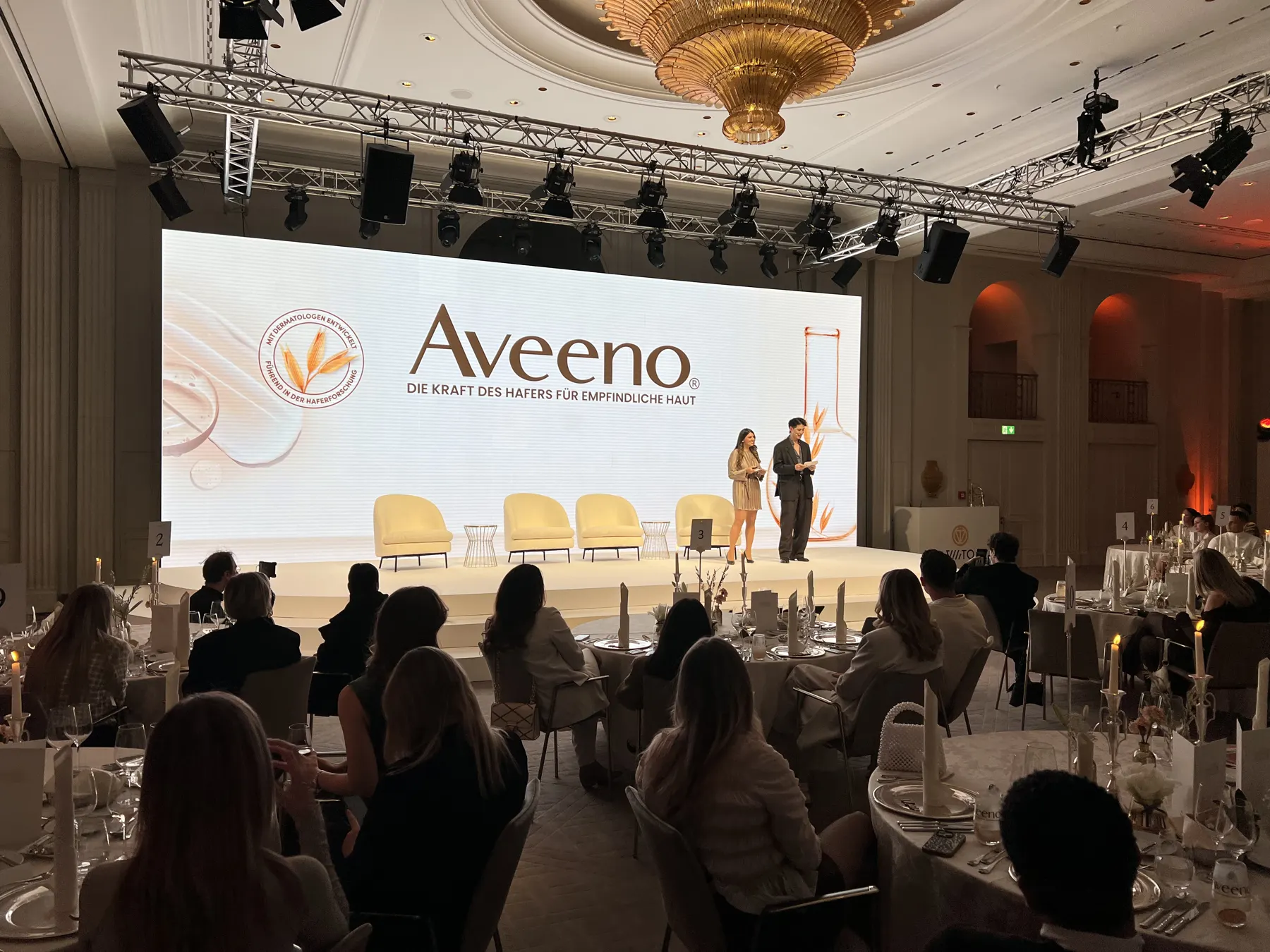 Aveeno Veranstaltung im Adlon Kempinski